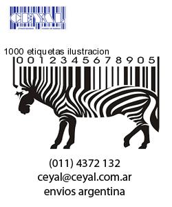 1000 etiquetas ilustracion