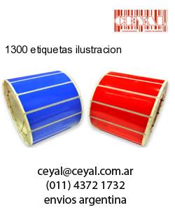 1300 etiquetas ilustracion