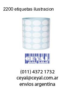 2200 etiquetas ilustracion