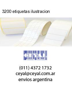 3200 etiquetas ilustracion