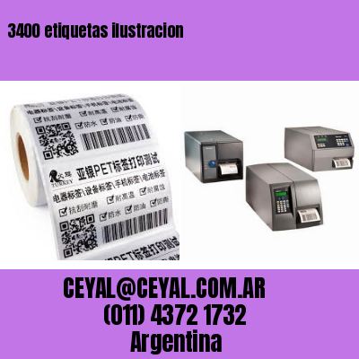 3400 etiquetas ilustracion