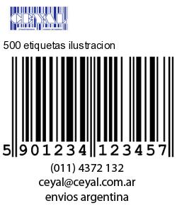 500 etiquetas ilustracion