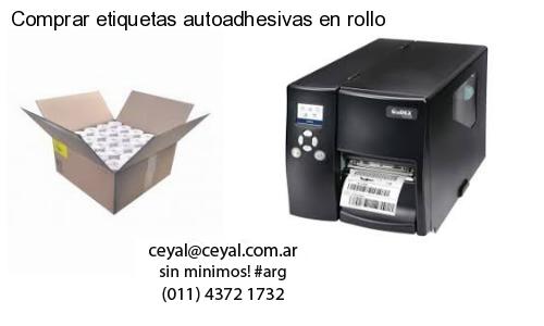 Comprar etiquetas autoadhesivas en rollo