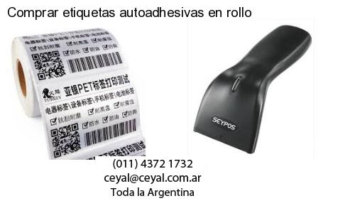 Comprar etiquetas autoadhesivas en rollo