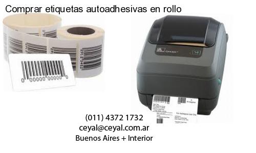 Comprar etiquetas autoadhesivas en rollo