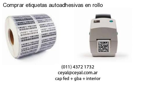 Comprar etiquetas autoadhesivas en rollo