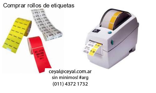 Comprar rollos de etiquetas