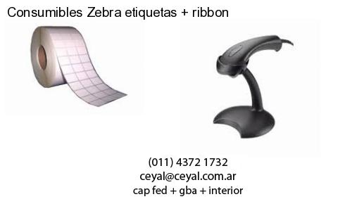 Consumibles Zebra etiquetas   ribbon