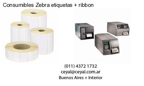 Consumibles Zebra etiquetas   ribbon