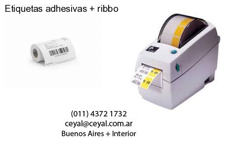 Etiquetas adhesivas   ribbo