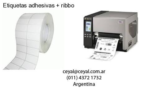 Etiquetas adhesivas   ribbo