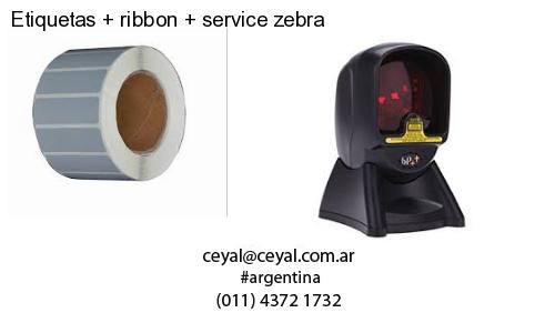 Etiquetas   ribbon   service zebra