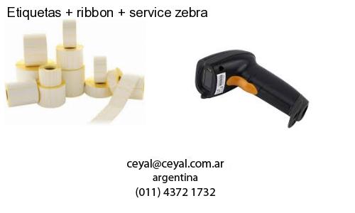 Etiquetas   ribbon   service zebra