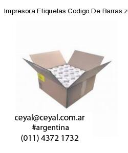 Impresora Etiquetas Codigo De Barras zebra GK420t