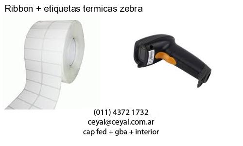 Ribbon   etiquetas termicas zebra