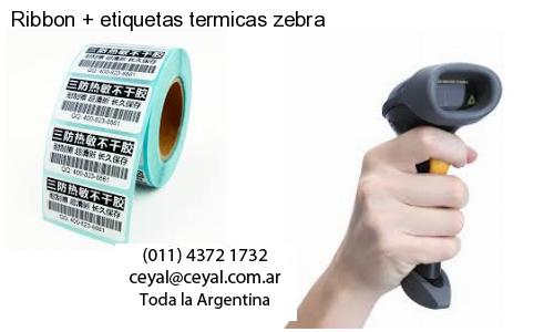 Ribbon   etiquetas termicas zebra