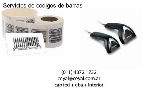 Servicios de codigos de barras