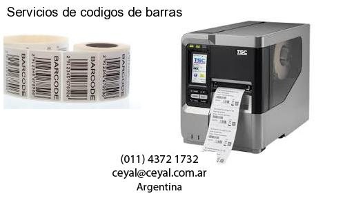 Servicios de codigos de barras