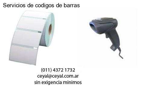 Servicios de codigos de barras