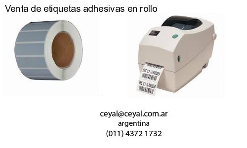 Venta de etiquetas adhesivas en rollo