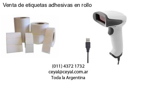 Venta de etiquetas adhesivas en rollo