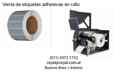 Venta de etiquetas adhesivas en rollo