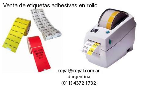 Venta de etiquetas adhesivas en rollo