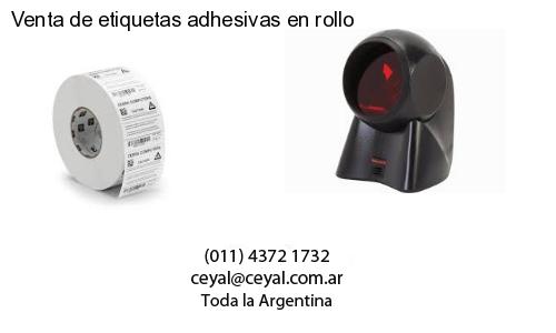 Venta de etiquetas adhesivas en rollo