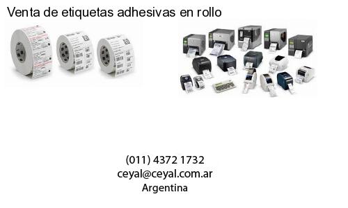 Venta de etiquetas adhesivas en rollo