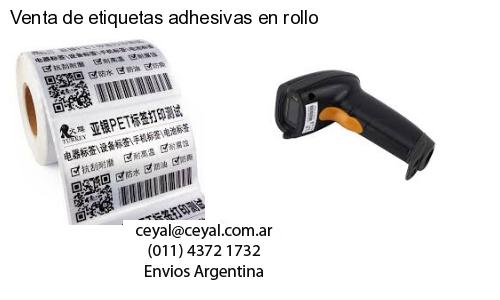 Venta de etiquetas adhesivas en rollo