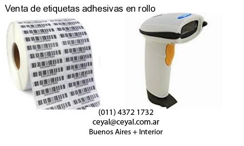 Venta de etiquetas adhesivas en rollo