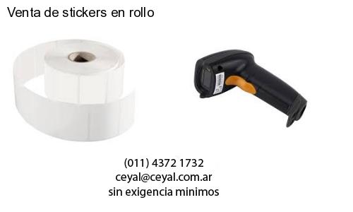 Venta de stickers en rollo