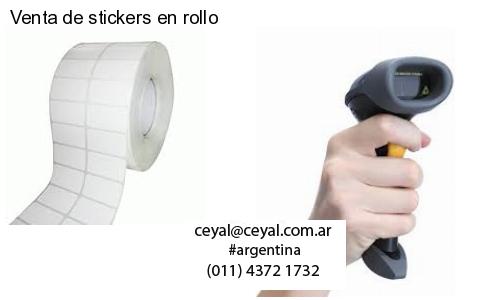 Venta de stickers en rollo