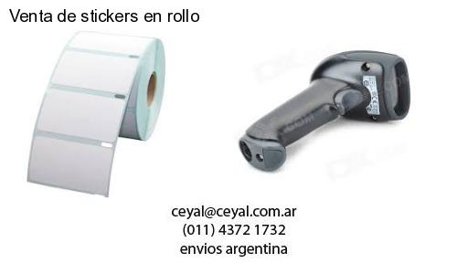 Venta de stickers en rollo