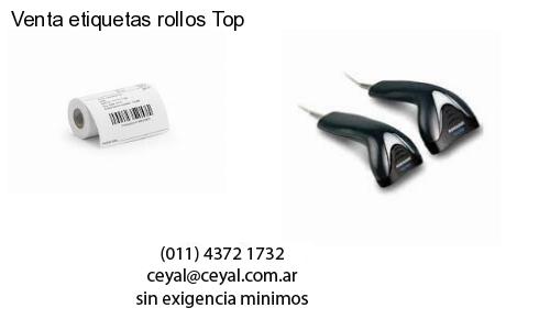 Venta etiquetas rollos Top