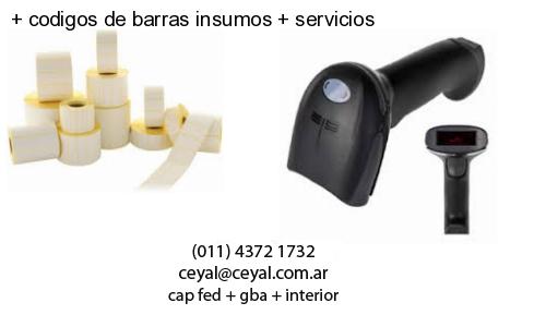   codigos de barras insumos   servicios