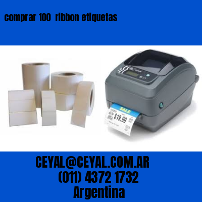 comprar 100  ribbon etiquetas