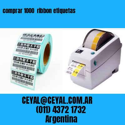 comprar 1000  ribbon etiquetas