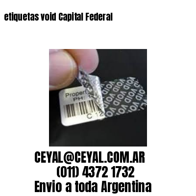 etiquetas void Capital Federal