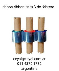 ribbon ribbon tinta 3 de febrero