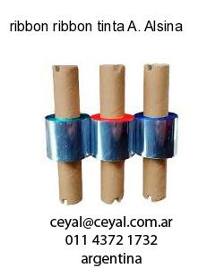 ribbon ribbon tinta A. Alsina