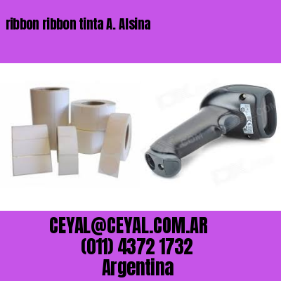 ribbon ribbon tinta A. Alsina