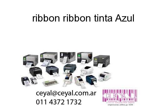 ribbon ribbon tinta Azul