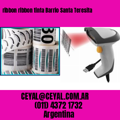 ribbon ribbon tinta Barrio Santa Teresita