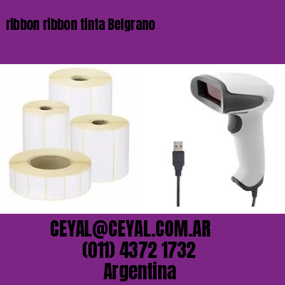 ribbon ribbon tinta Belgrano