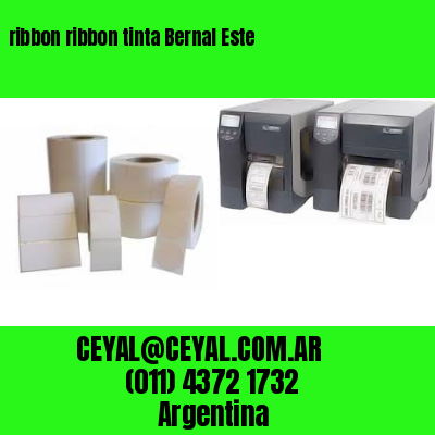 ribbon ribbon tinta Bernal Este