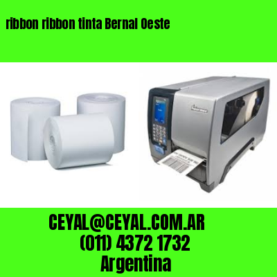 ribbon ribbon tinta Bernal Oeste