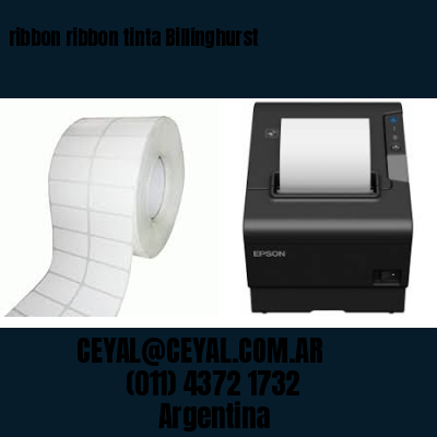 ribbon ribbon tinta Billinghurst