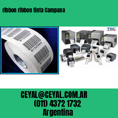 ribbon ribbon tinta Campana