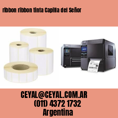 ribbon ribbon tinta Capilla del Señor